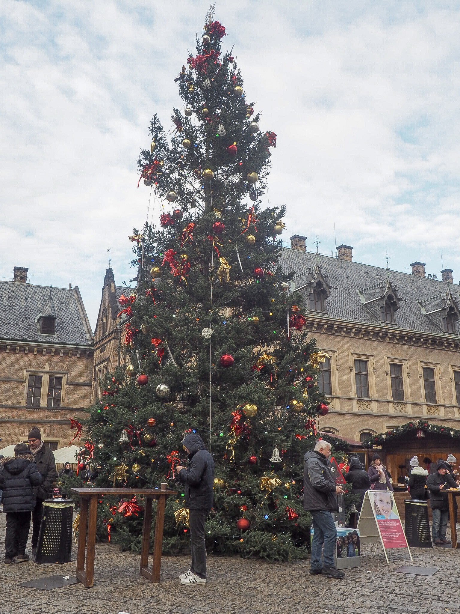 Prague Castle christmas markets
