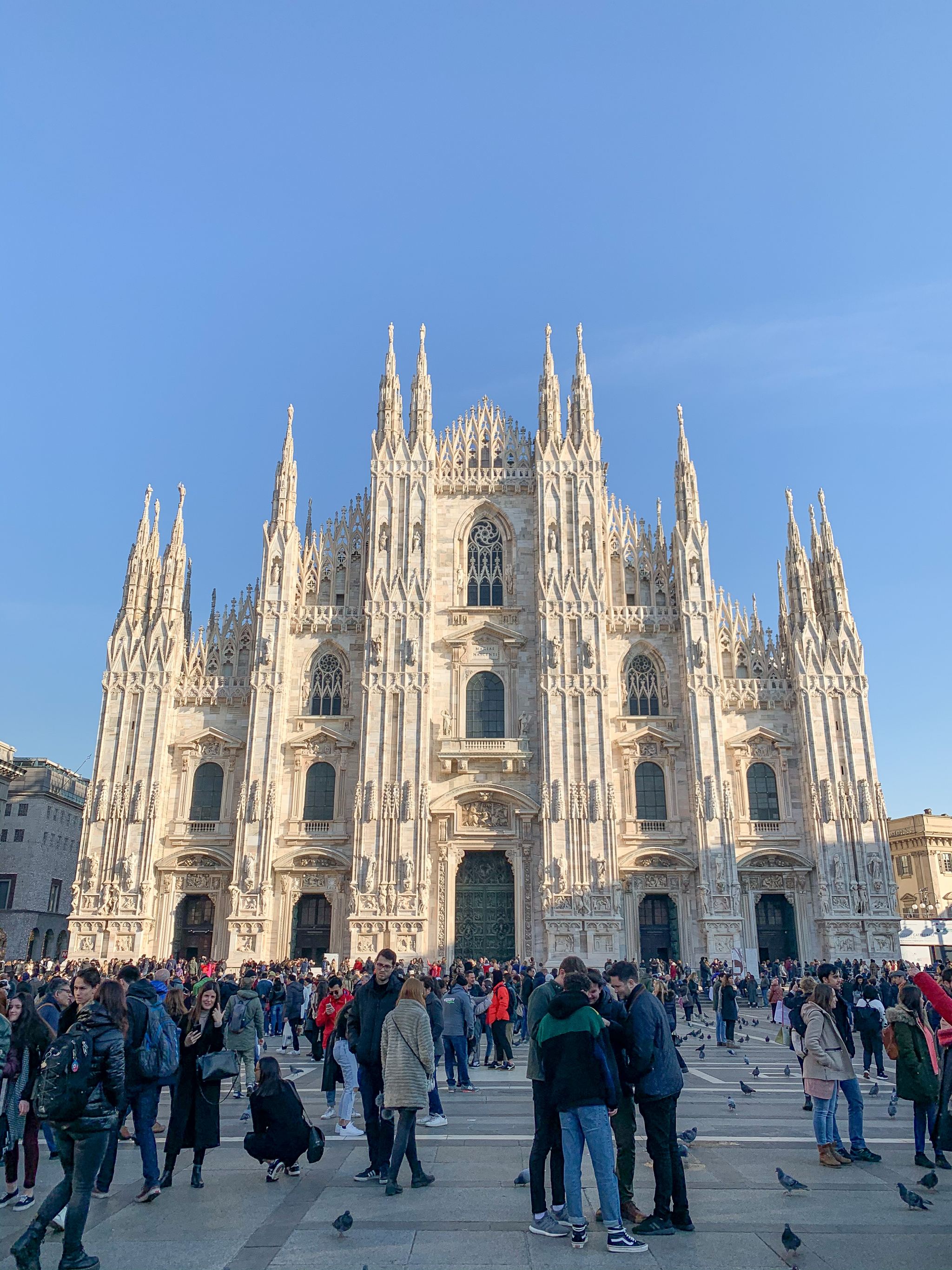 Duomo Milan in the sun